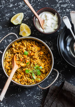 Load image into Gallery viewer, Hands-on Chicken Tikka Masala, Pilaf Rice and Spiced Chicken Puffs Workshop
