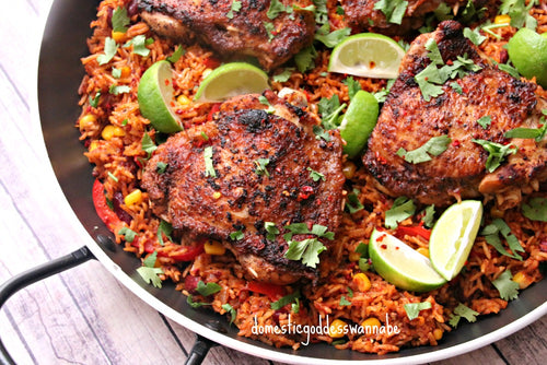 Hands-on One-Pot Baked Chicken and Rice Casserole & Oven-Roasted Parmesan Bacon Brussels Sprouts Workshop