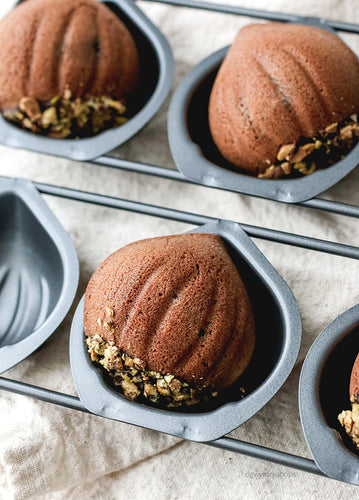 Hands-on Baked Taro Custard and Chestnut (or Figs) Madeleine Workshop