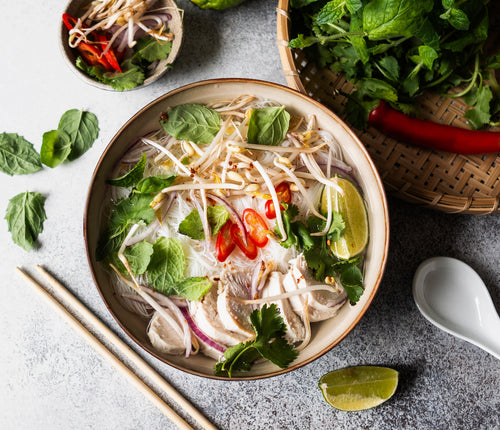 Hands-on Vietnamese Chicken Pho and Summer Rolls Workshop