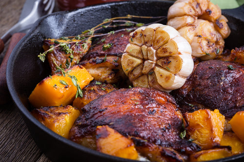 Hands-on One-Tray Chicken Pumpkin with Lentils Bake & Roasted Cauliflower Salad Workshop