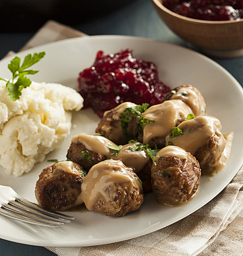Hands-on Ikea Meatballs with Gravy & Garlic French Bean Salad Workshop