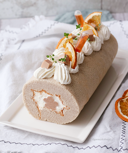 Hands-on Jasmine Orange Jelly Cream Roll and Double Chocolate Pudding Cups Workshop
