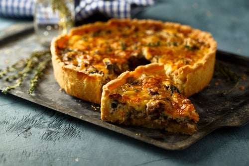 Hands-on Home-Smoked Chicken, Mushroom and Asiago Cheese Tart Workshop
