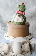 Load image into Gallery viewer, Hands-on Two-Tiered Blood Orange Cactus Cream Cake Workshop
