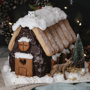 Hands-on Chocolate Christmas Cabin Cake Workshop