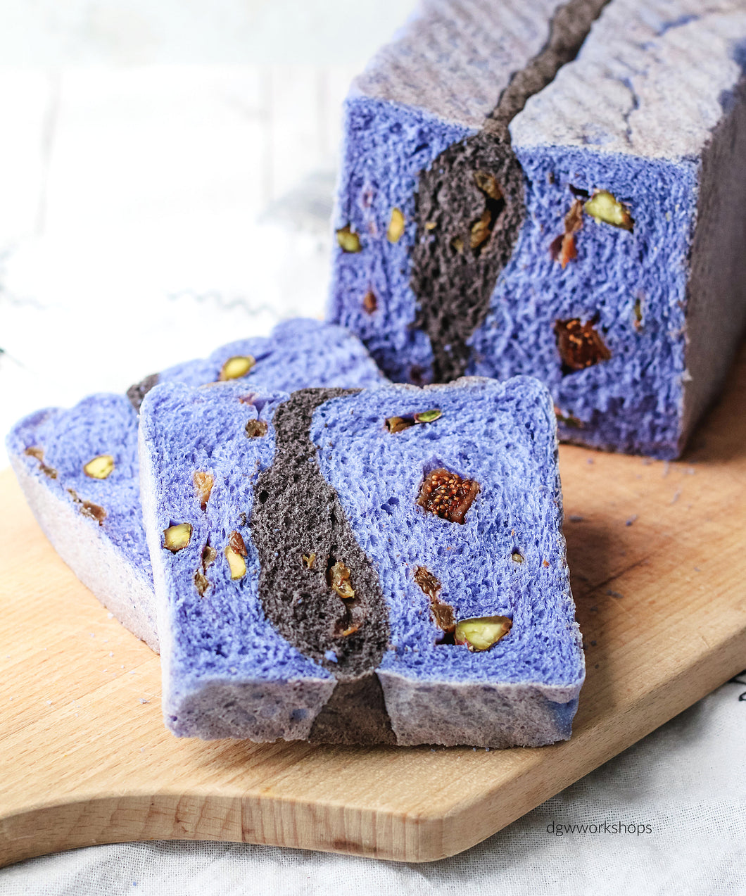 Hands-on Van Gogh Starry Night Loaf and Chocolate (or Matcha) Stripey Buns Workshop