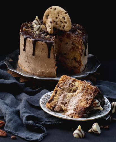 Hands-on Dark Chocolate Mascarpone Cream Cake with Cookie Dough Filling Workshop