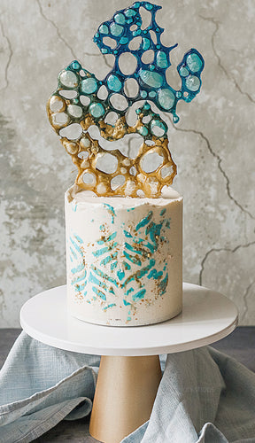 Hands-on Chocolate Mud Cake with Hand-Made Bubble Sugar Topper Workshop