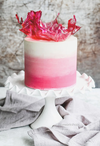 Hands-on Ombre Morello Cherry Buttercream Cake Workshop