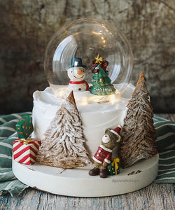 Hands-on Christmas Spiced Cranberry Snow Globe Cream Cake Workshop