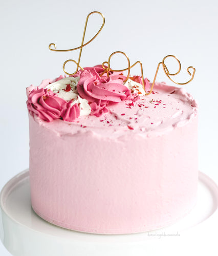 Hands-on Raspberry Rosewater Cream Cheese Cake Workshop