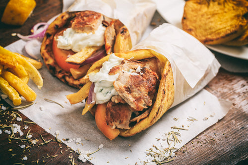 Hands-on Chicken Gyros, Pita Bread and Tzatziki Sauce Workshop