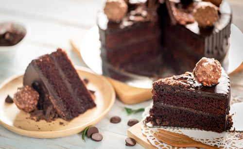 Hands-on Dark Chocolate Ferrero Rocher Cake