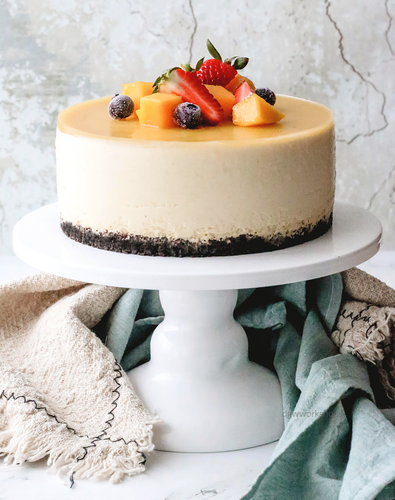 Hands-on Mango Mousse Cake with Jelly Strawberries Workshop