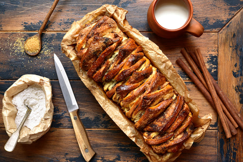 Hands-on Sourdough Pumpkin Pull-Apart Bread with Cream Cheese and Roasted Pecans & Sourdough Peanut Butter Cookies Workshop
