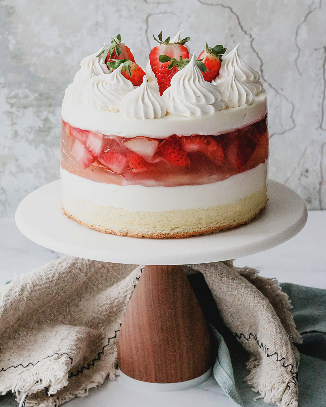 Hands-on Strawberry & Tremella Yogurt Mousse Cake Workshop