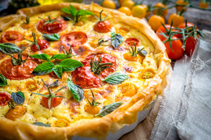 Hands-on Heirloom Tomato, Pesto and Cheese Tart & Ham, Asparagus and Brie Puffs Workshop