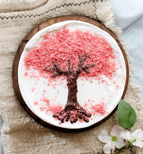 Hands-on Sakura (Cherry Blossoms) Cream Cake Workshop